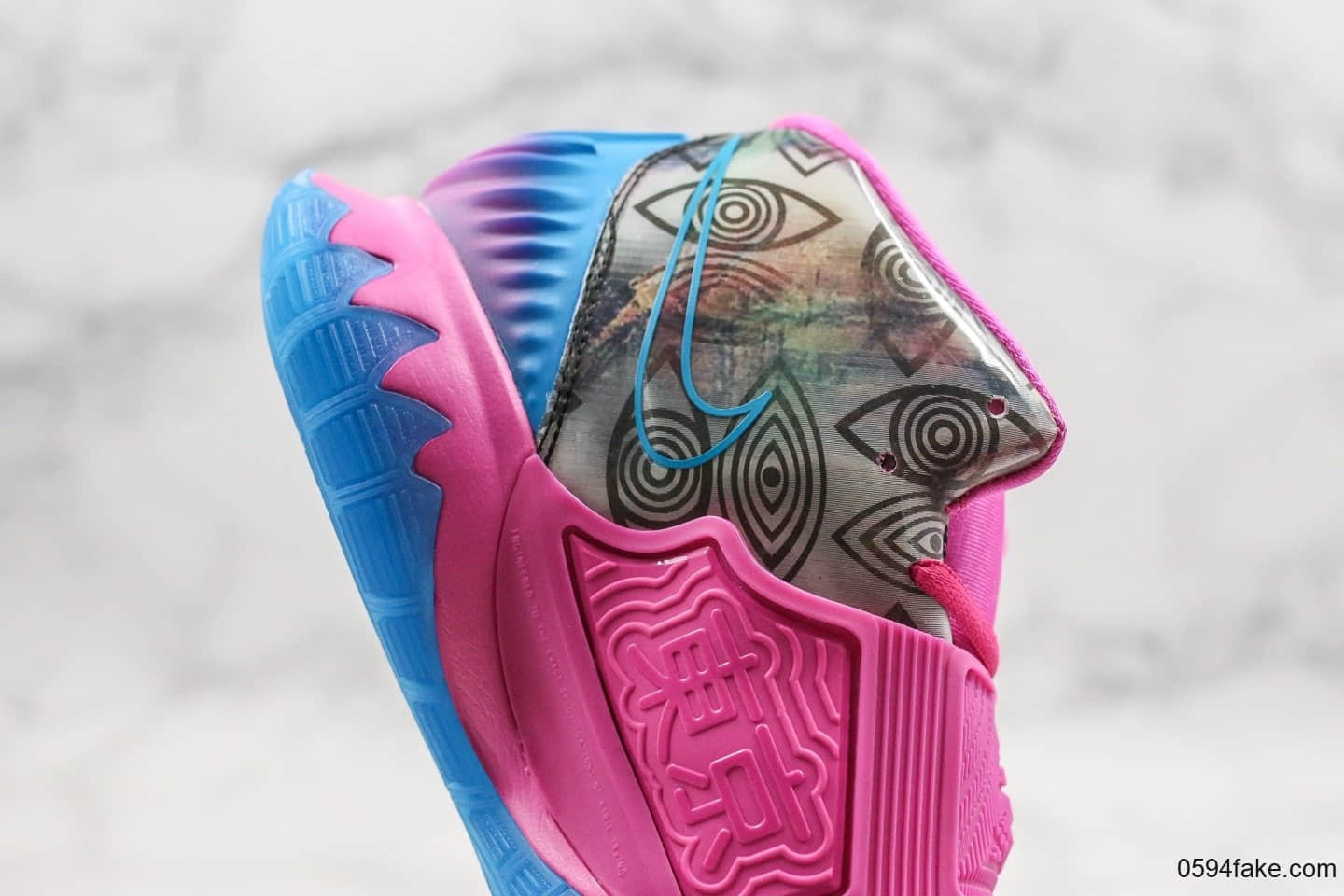 耐克Nike Kyrie 6 Pre-Heat Tokyo纯原版本欧文6粉色东京限定配色原档案数据开发实战篮球鞋 货号:CQ7634-601