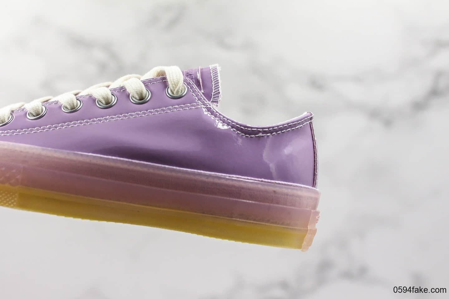 匡威Converse Chuck Taylor All Star Candy Coated HI水晶果冻系列马卡龙紫色真标经典冷硫技术