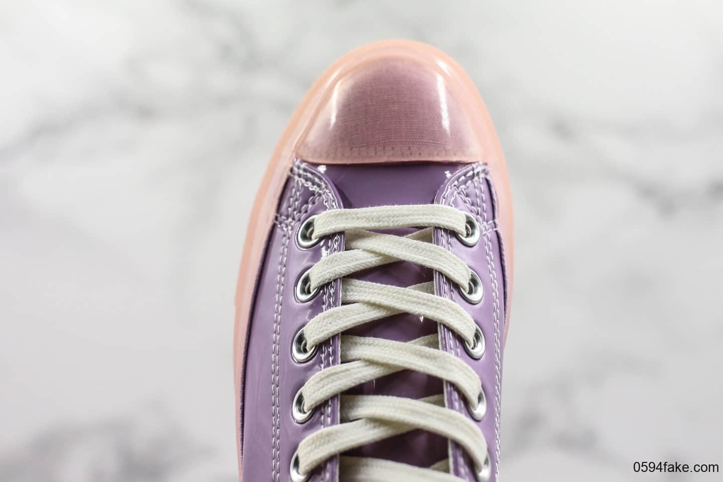 匡威Converse Chuck Taylor All Star Candy Coated HI水晶果冻系列马卡龙紫色真标经典冷硫技术