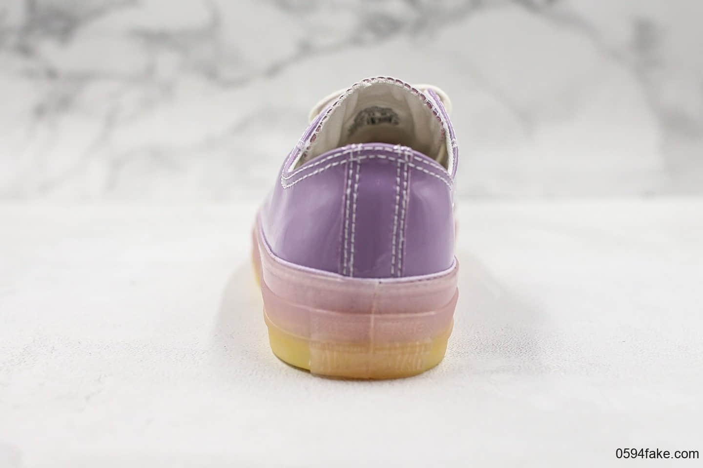 匡威Converse Chuck Taylor All Star Candy Coated HI水晶果冻系列马卡龙紫色真标经典冷硫技术