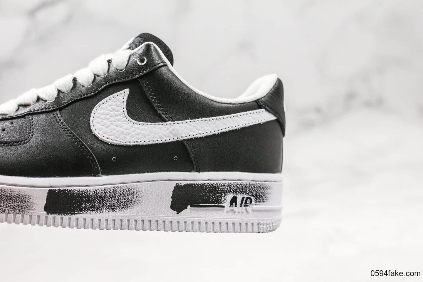 耐克PEACEMINUSONE X Nike AirForce 1 PMO Para-Noise纯原版本权志龙联名款低帮空军一号小雏菊刮刮乐原鞋开模原盒原配件 货号:AQ3692-001