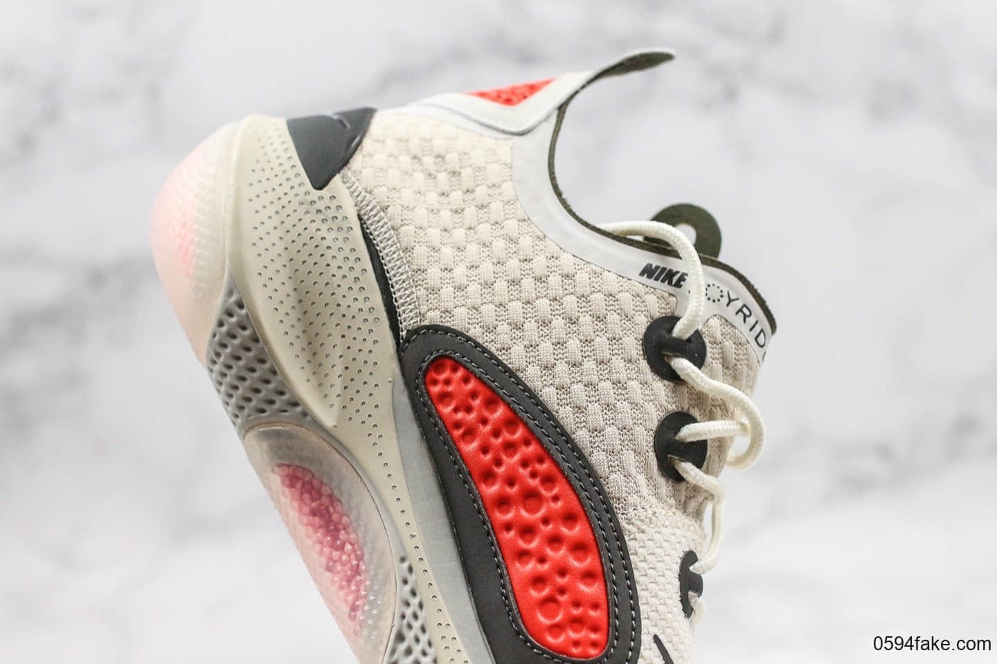 耐克Nike Joyride CC3 FlyknitAV纯原版本颗粒跑鞋三代米橙红色内置真Boost颗粒缓震区别市面通货版本 货号:AT6395-101