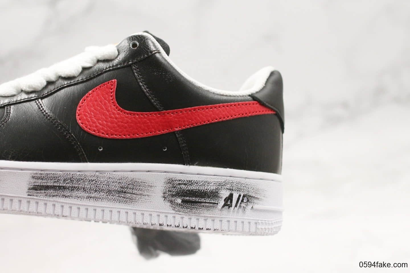 耐克PEACEMINUSONE X Nike AirForce 1 PMO Para-Noise纯原版本权志龙联名款空军一号小雏菊红勾刮刮乐内置气垫原盒原标原配件 货号:AQ3692-002