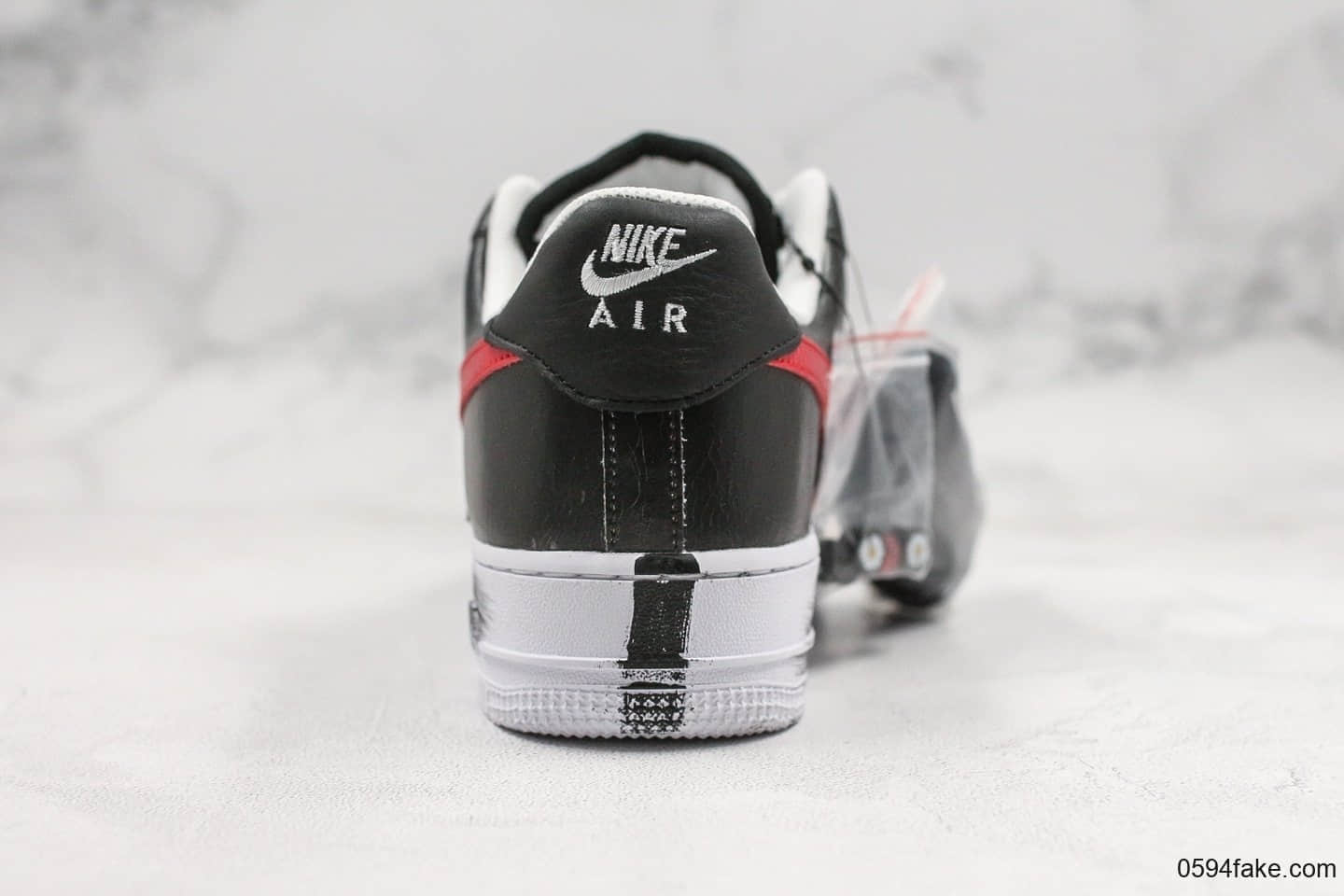 耐克PEACEMINUSONE X Nike AirForce 1 PMO Para-Noise纯原版本权志龙联名款空军一号小雏菊红勾刮刮乐内置气垫原盒原标原配件 货号:AQ3692-002