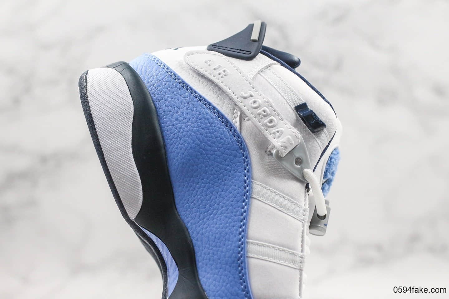 乔丹Air Jordan 6 RIngs纯原版本北卡蓝AJ6叮当猫内置碳纤维中底原装真猫眼 货号:323399-115