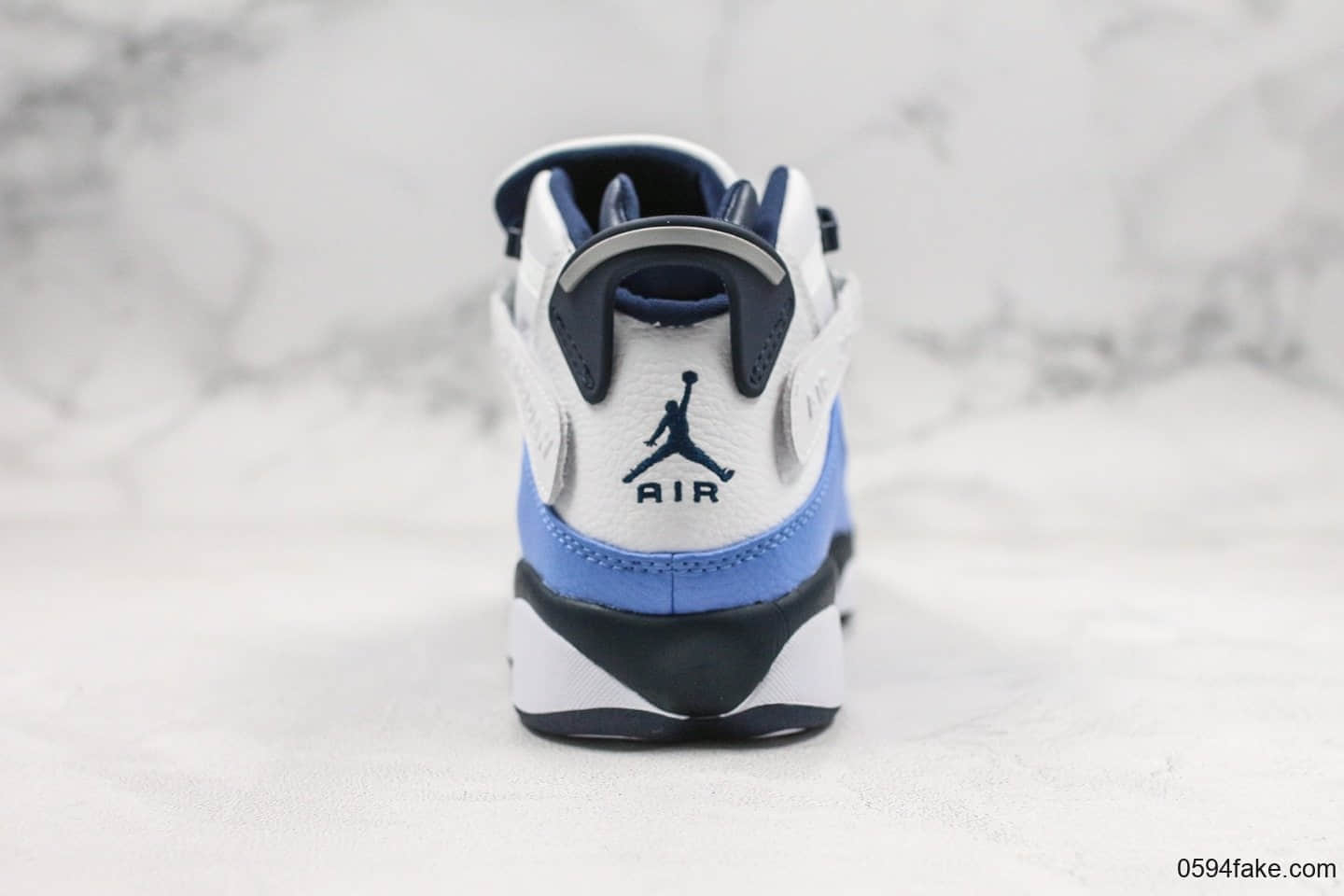 乔丹Air Jordan 6 RIngs纯原版本北卡蓝AJ6叮当猫内置碳纤维中底原装真猫眼 货号:323399-115