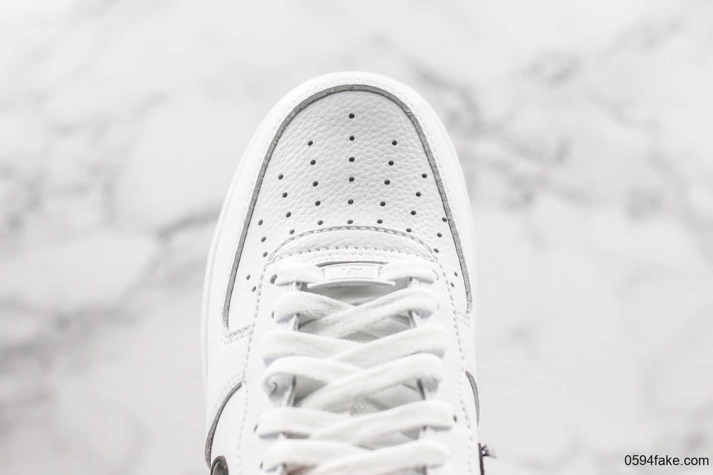 耐克Nike Air Force 1 Low 07纯原版本低帮空军一号黑白漆皮勾原盒原标内置气垫 货号:CI3446-100