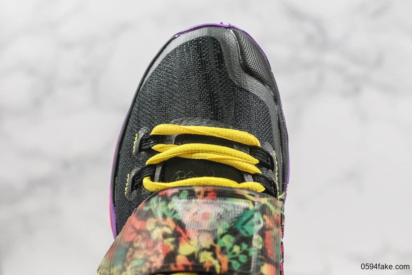 耐克Nike Kyrie 6 Pre-Heat Beijing纯原版本欧文6代北京城市限定黑紫配色内置气垫支持高强度实战 货号:CD5029-001