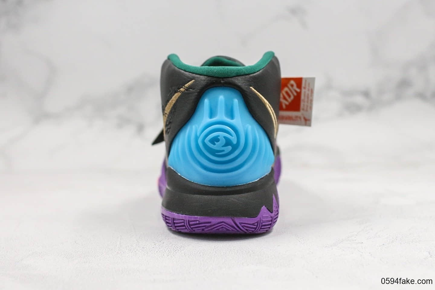 耐克Nike Kyrie 6 Pre-Heat Beijing纯原版本欧文6代北京城市限定黑紫配色内置气垫支持高强度实战 货号:CD5029-001
