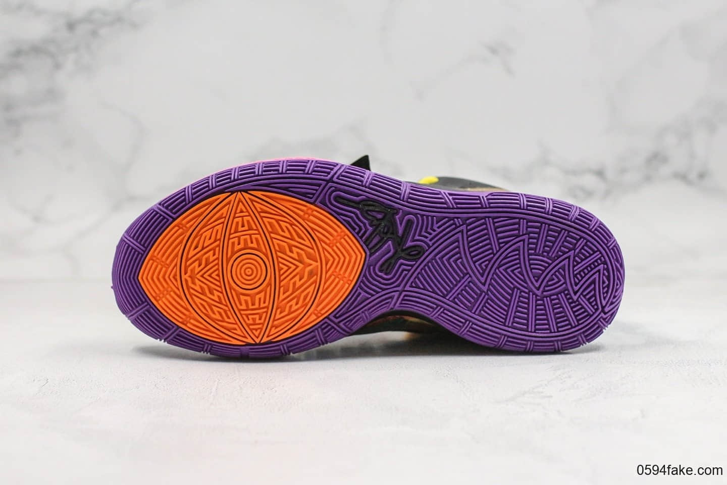 耐克Nike Kyrie 6 Pre-Heat Beijing纯原版本欧文6代北京城市限定黑紫配色内置气垫支持高强度实战 货号:CD5029-001