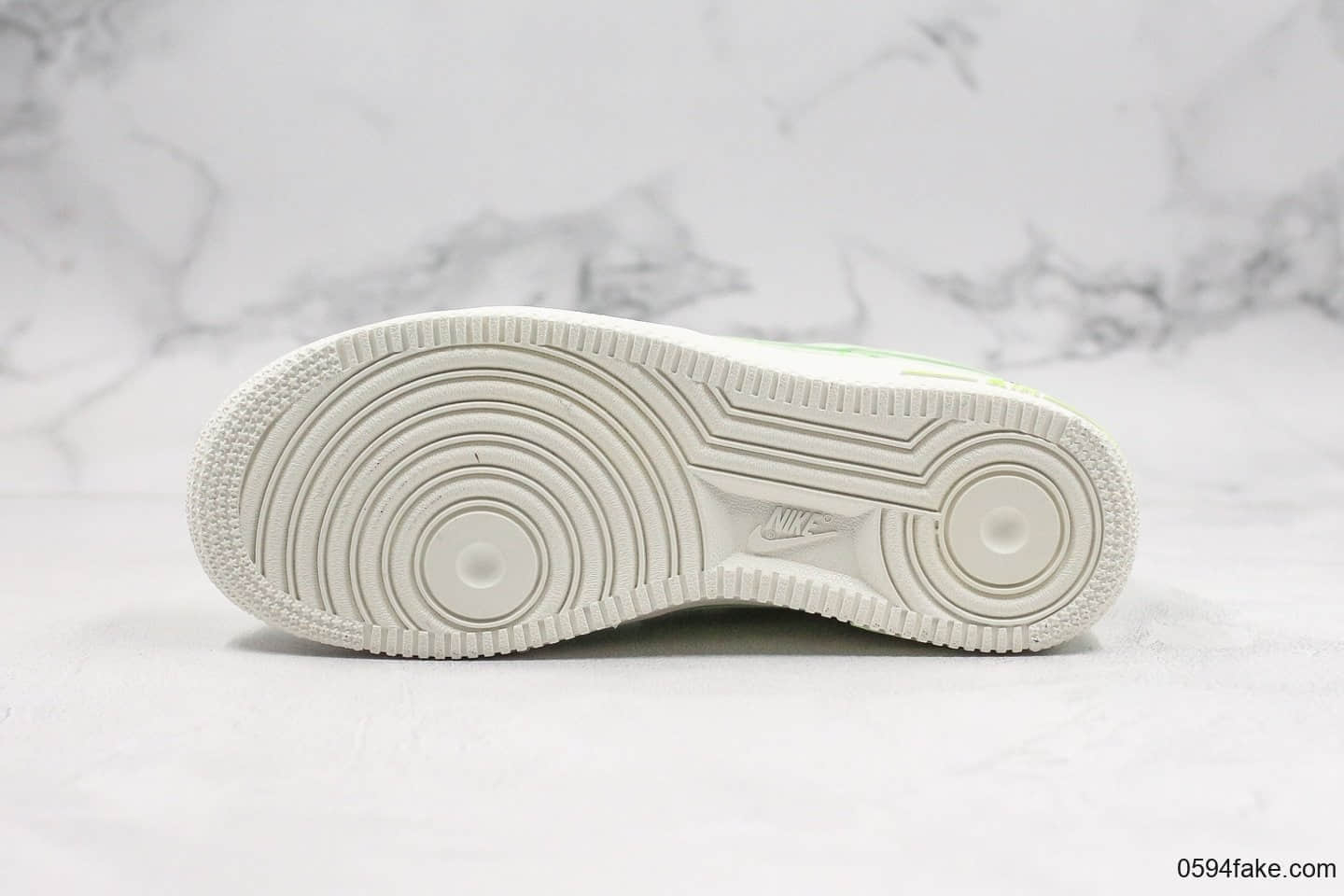 耐克Nike Air Force 1 Low Just Do It纯原版本低帮空军一号牛油果绿内置气垫原档案数据开发 货号:CT2541-700