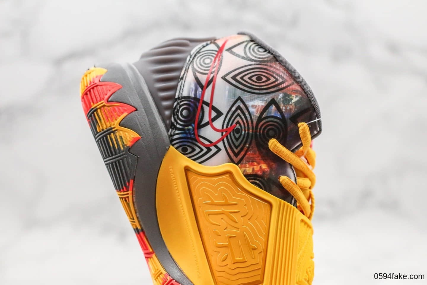 耐克Nike Kyrie 6 Pre-Heat Beijing纯原版本欧文6北京城市限定配色内置气垫原数据开发支持实战 货号：CQ7634-701