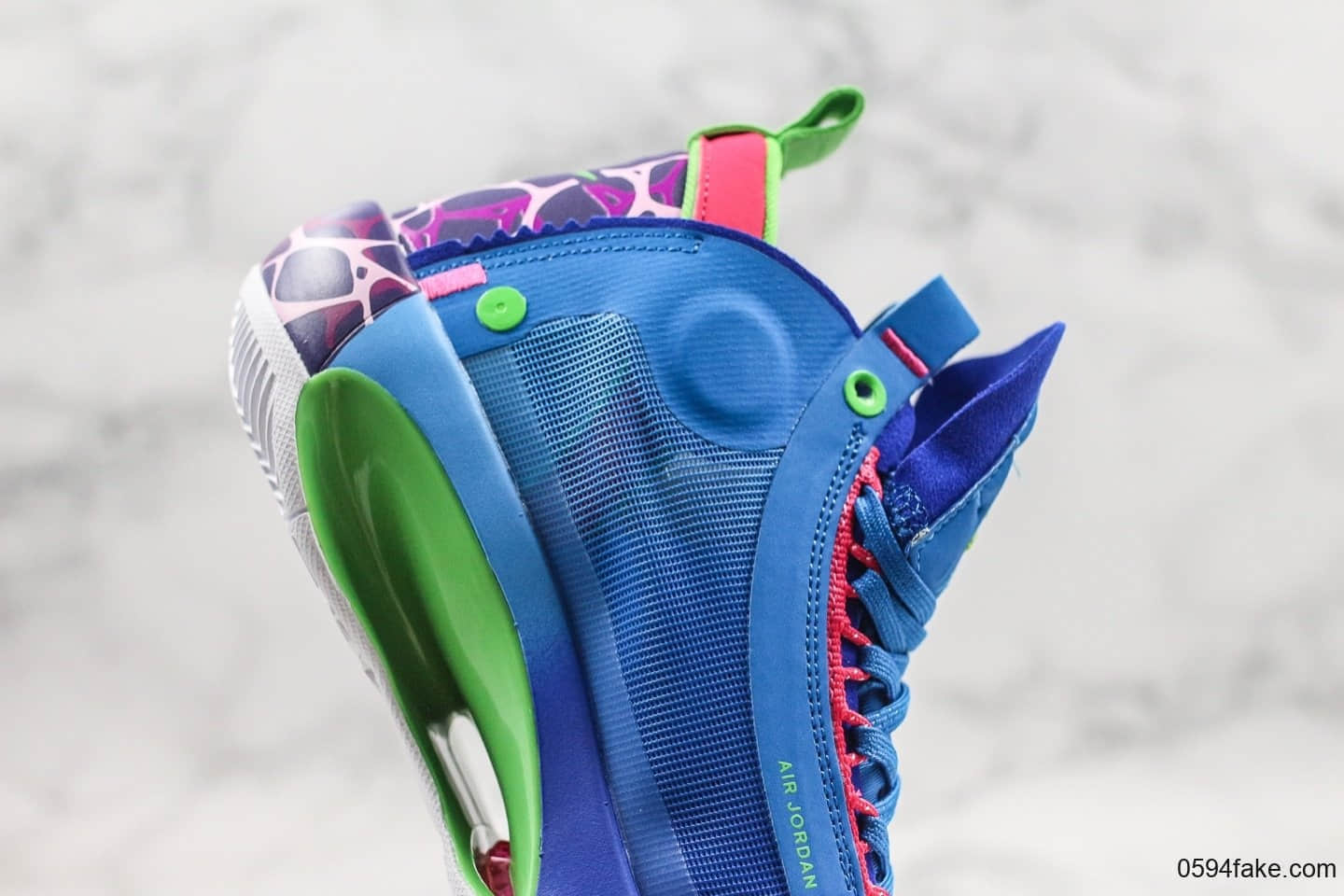 乔丹Air Jordan 34 Eclipse纯原版本日食配色AJ34蓝色内置气垫支持实战原盒原标 货号:BQ3381-401