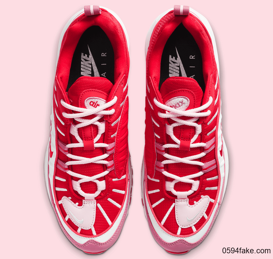 Nike Air Max 98情人节配色即将登场! 货号:CI3709-600