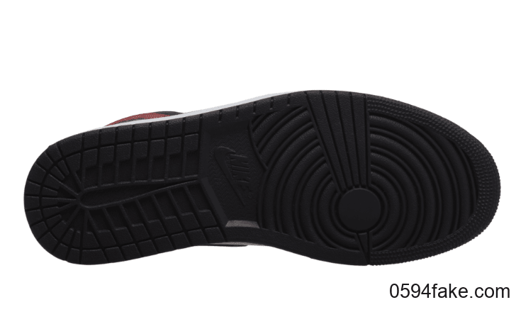 小芝加哥配色！Air Jordan 1 Mid “Chicago”首度曝光！ 货号：554724-069