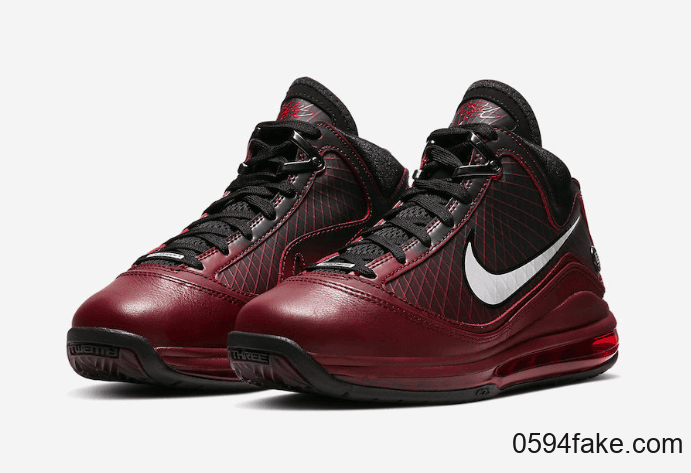 全家族尺码回归！Nike LeBron 7“ 圣诞节”配色明日发售！ 货号：CU5133-600