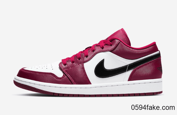 浪漫玫红配色!Air Jordan 1 Low“ Noble Red”即将发售! 货号:553558-604