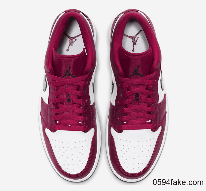 浪漫玫红配色!Air Jordan 1 Low“ Noble Red”即将发售! 货号:553558-604