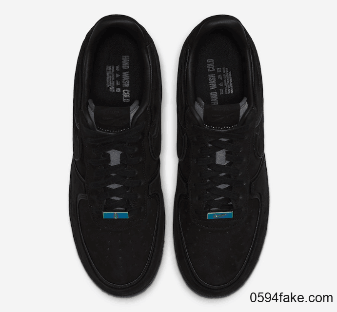 超限量纯黑配色!A Ma Maniére x Nike Air Force 1系列即将发售!