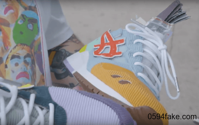 鸳鸯设计+灯芯绒拼接！重磅SW x atmos x ASICS 三方联名释出最新实物图！