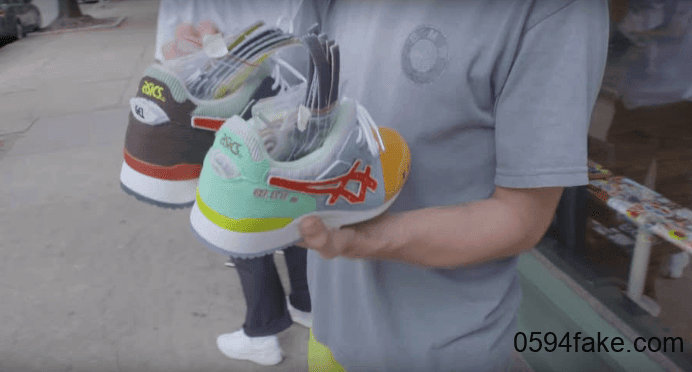 鸳鸯设计+灯芯绒拼接！重磅SW x atmos x ASICS 三方联名释出最新实物图！