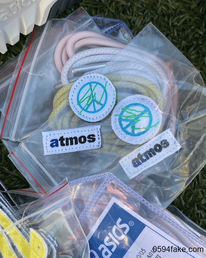 鸳鸯设计+灯芯绒拼接！重磅SW x atmos x ASICS 三方联名释出最新实物图！