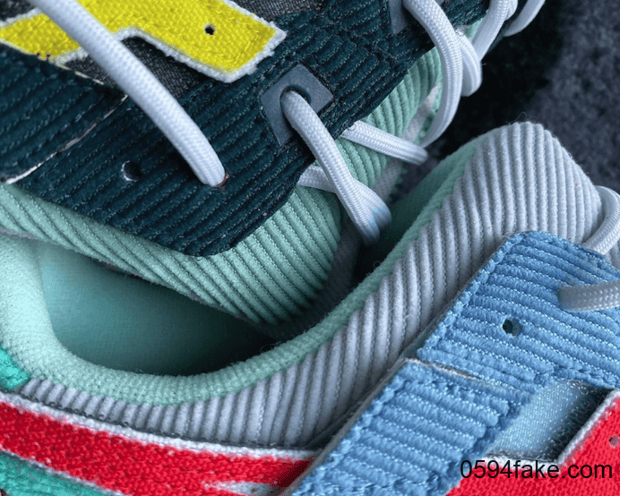 鸳鸯设计+灯芯绒拼接！重磅SW x atmos x ASICS 三方联名释出最新实物图！