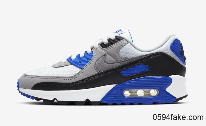 经典配色再现!Nike Air Max 90“ Royal”明年发售! 货号:CD0490-100