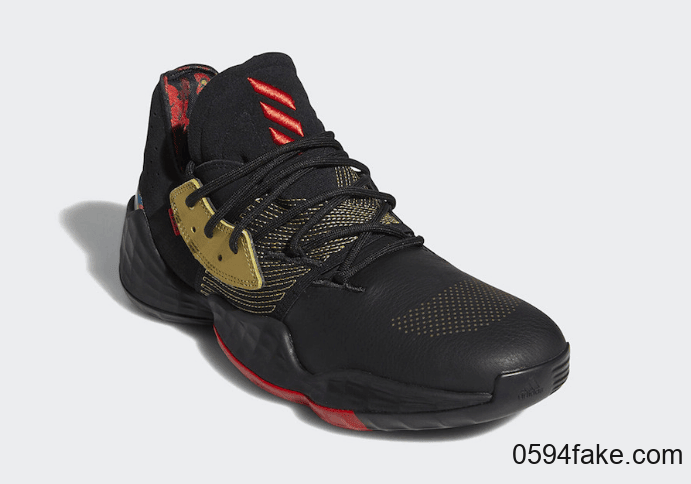 哈登最新战靴新配色曝光!adidas Harden Vol. 4 “故宫”即将发售! 货号:FW3136