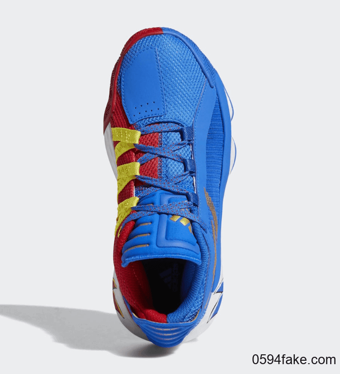 刺猬索尼克 x adidas Dame 6释出官图!色彩对比强烈!