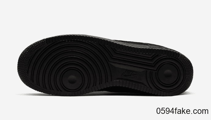 超限量纯黑配色!A Ma Maniére x Nike Air Force 1系列即将发售!