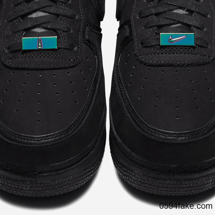 超限量纯黑配色!A Ma Maniére x Nike Air Force 1系列即将发售!