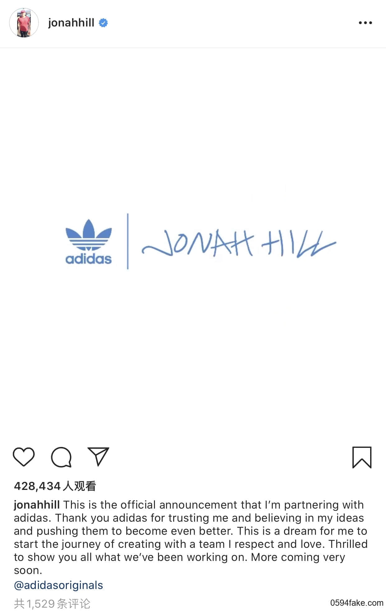 Jonah Hill官宣!Jonah Hill x adidas Originals系列即将登场!