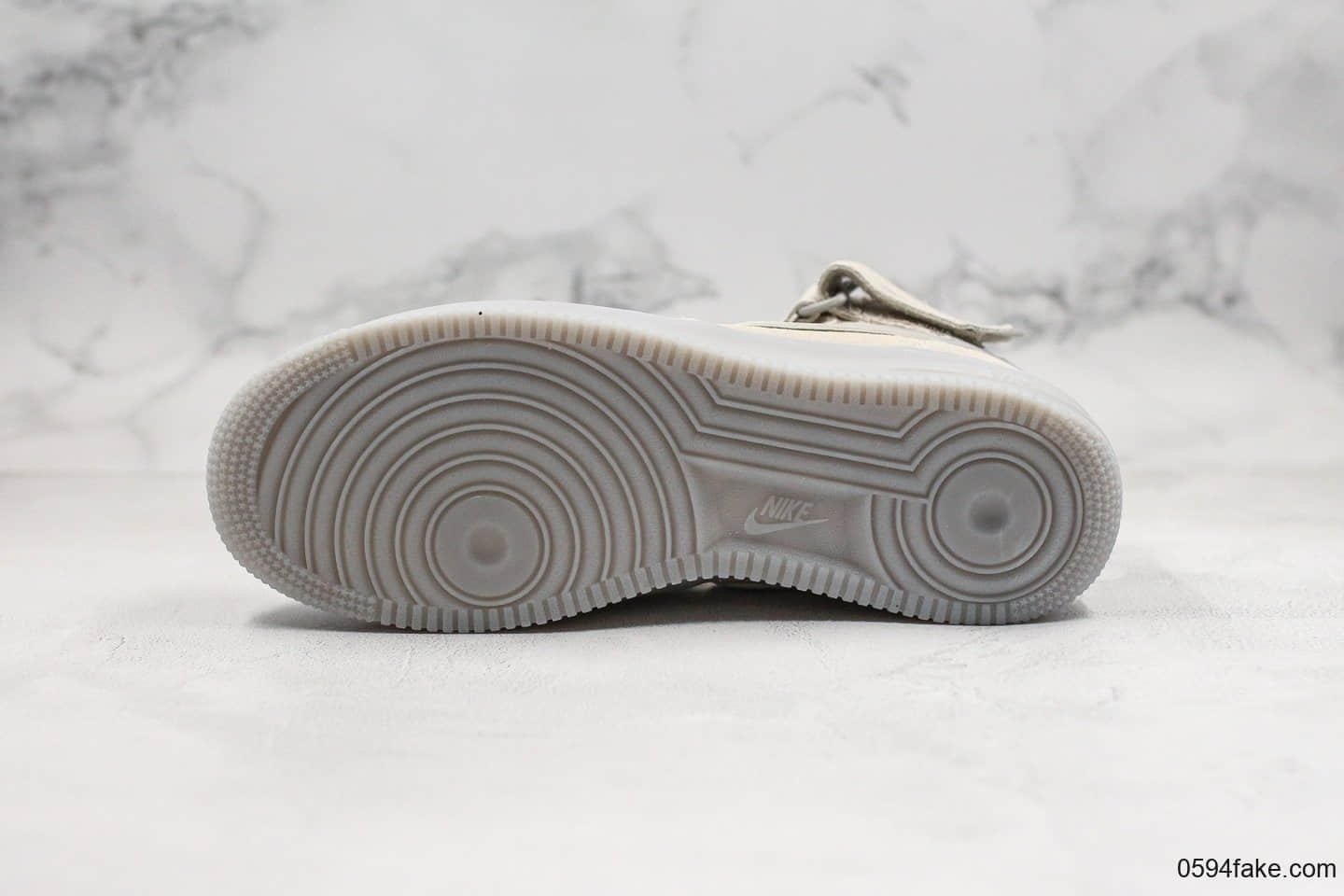 耐克Nike Air Force1 MID 1'07纯原版本3m反光中帮空军一号浅灰色果冻透明底海外限定内置全掌Sole气垫原盒原标 货号:315123-002