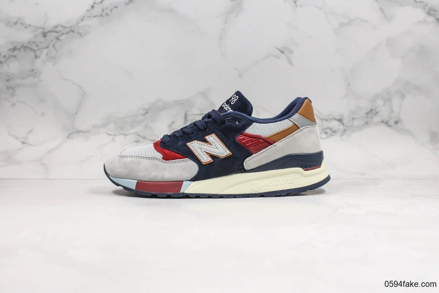 新百伦New Balance纯原版本美产998系列慢跑鞋绝版稀有配色原厂分离大底原盒原标区别市面通货版本 货号:M998CSU
