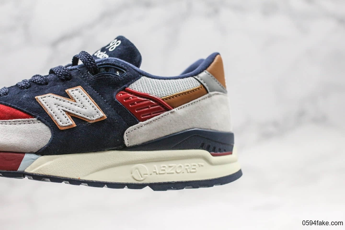 新百伦New Balance纯原版本美产998系列慢跑鞋绝版稀有配色原厂分离大底原盒原标区别市面通货版本 货号:M998CSU