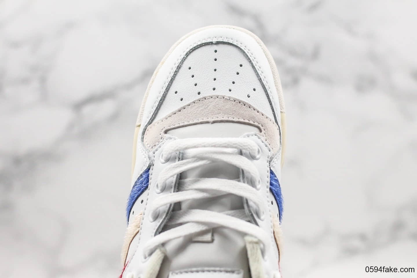 阿迪达斯Adidas Rivalry Low纯原版本低帮三叶草板鞋淡米白红蓝原盒原标客供最高版本 货号:EE4961