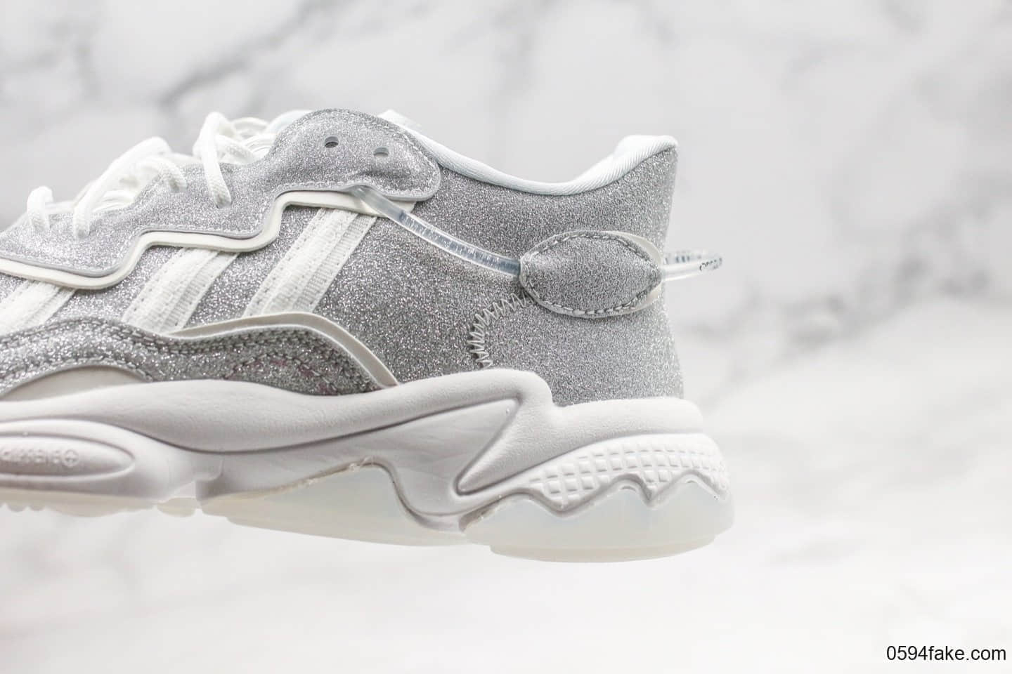 阿迪达斯Adidas Ozweego adiPRENE纯原版本水管系列老爹鞋满天星配色原楦头原纸板打造区别市面通货版本 货号:EE6465