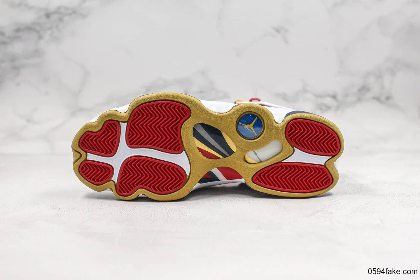 乔丹Air Jordan 6 rings super red 93纯原版本六冠王公牛中国红稀有复古配色原档案数据开发原盒原标 货号：322992-163