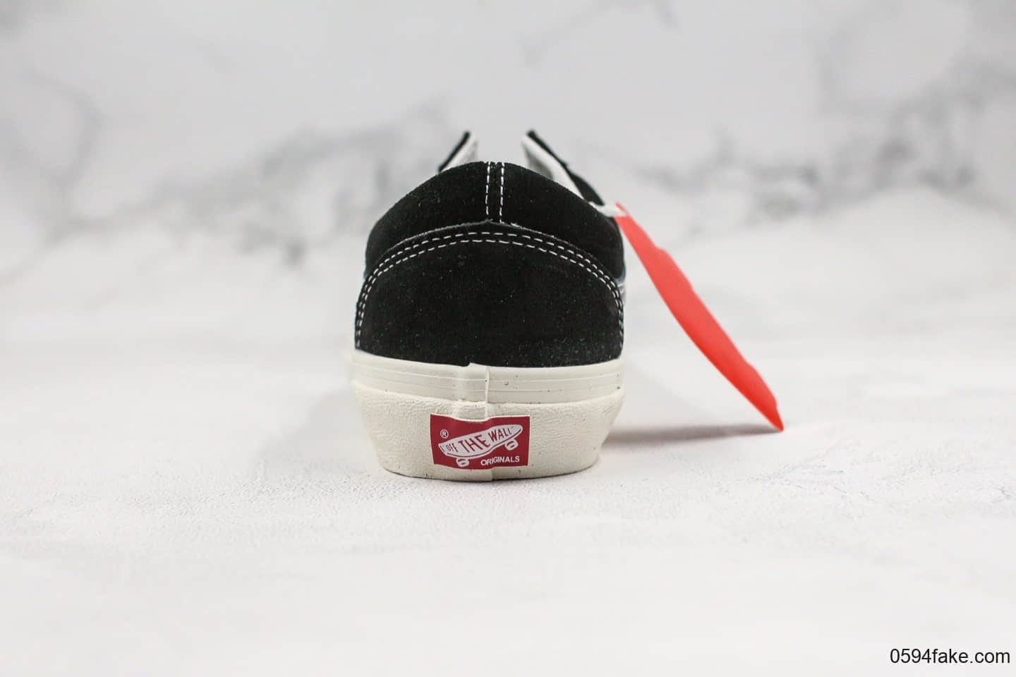 万斯Vans Old Skool公司级版本经典OS麂皮系列炭黑原盒原标INS爆款原档案数据开发