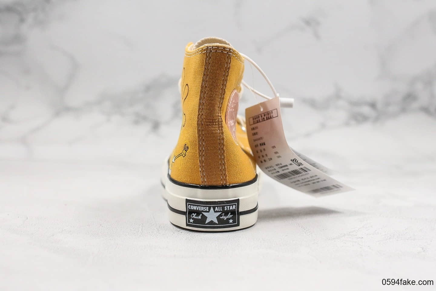 匡威Converse 1970s公司级版本海绵宝宝限量纪念款正确硅蓝中底双围条包头原厂硫化大底 货号:162054C