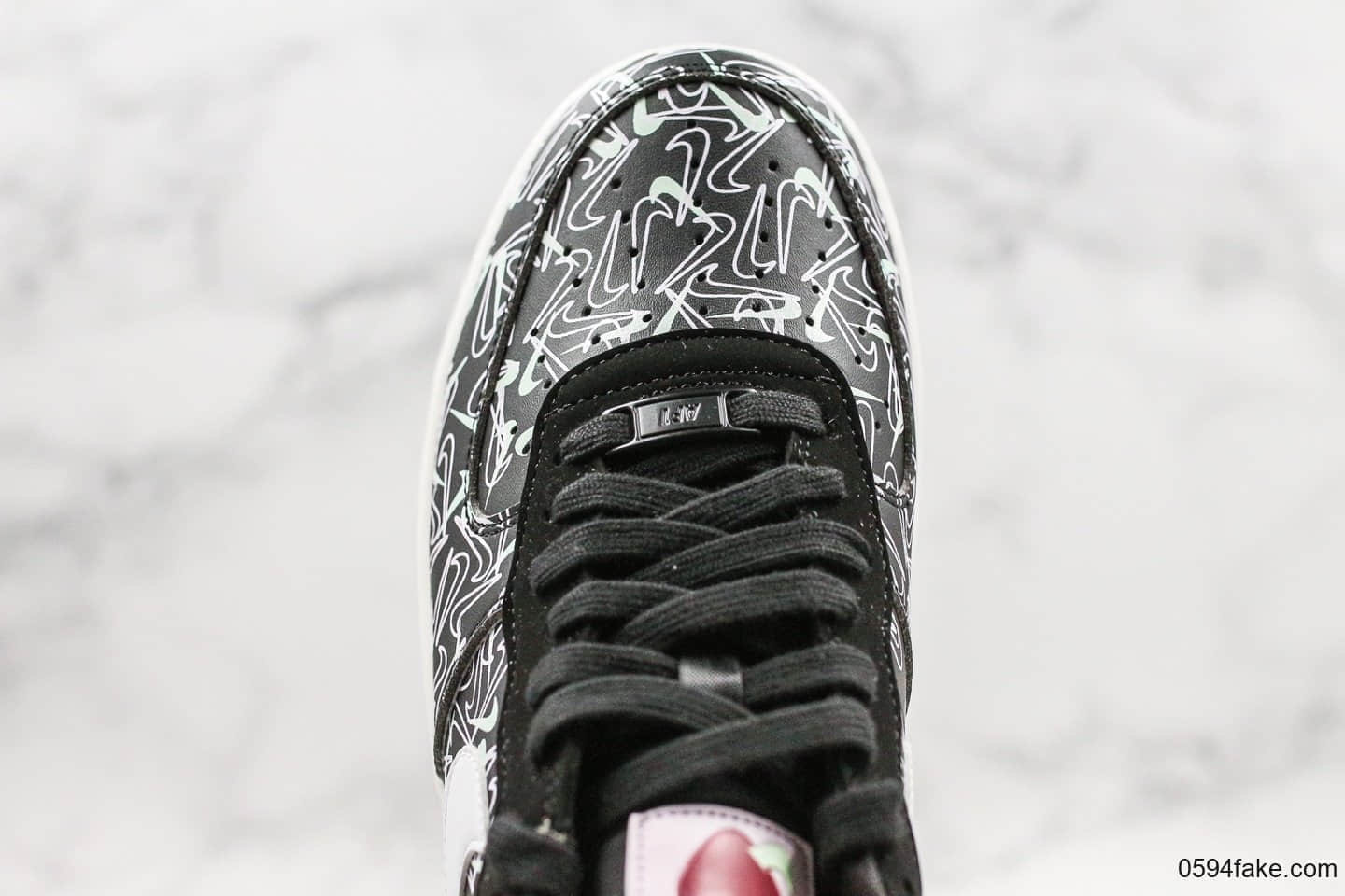 耐克Nike Air Force 1 Valentine's Day Mandarin duck纯原版本低帮空军一号情人节鸳鸯配色内置气垫原盒配件 货号:BV0319-002