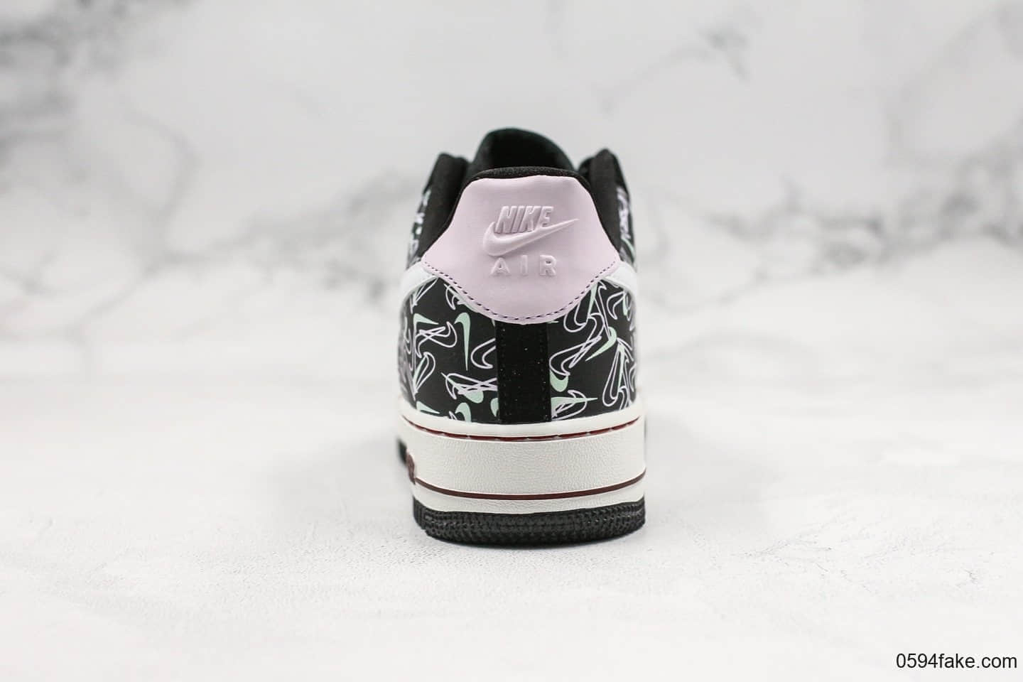 耐克Nike Air Force 1 Valentine's Day Mandarin duck纯原版本低帮空军一号情人节鸳鸯配色内置气垫原盒配件 货号:BV0319-002