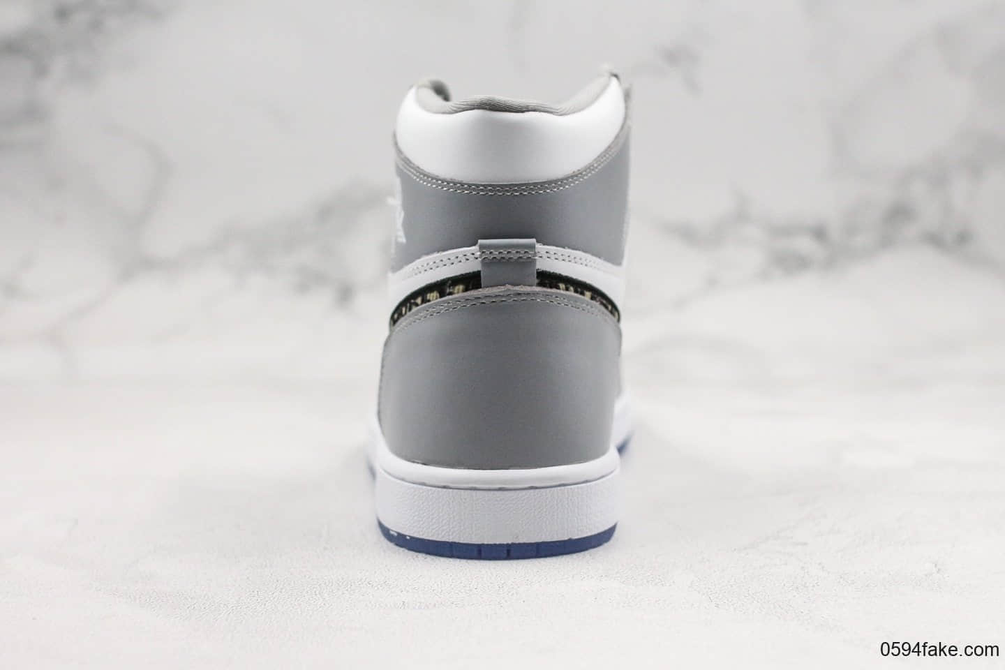 乔丹Air Jordan 1 High x Dior纯原版本迪奥联名款35周年限量高帮AJ1原盒配件原档案数据开发 货号:CK6636-101