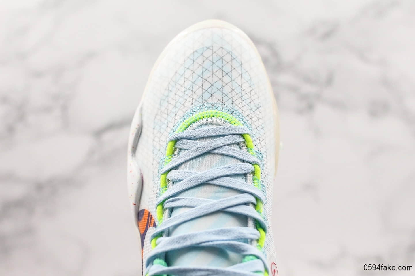 耐克Nike Zoom KD12 EP SJX纯原版本杜兰特12代实战篮球鞋海浪配色内置双层Zoom气垫支持高强度实战 货号:CW2774-300