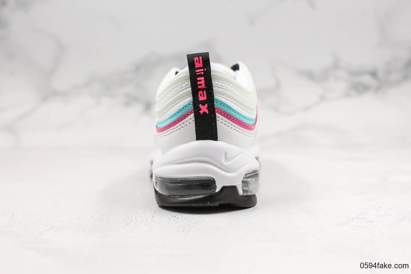 耐克NIKE AIR MAX 97纯原版本复古子弹气垫鞋MAX97白蓝紫粉色内置可视Max气垫原档案数据开发真小潘气垫 货号:CT6806-116