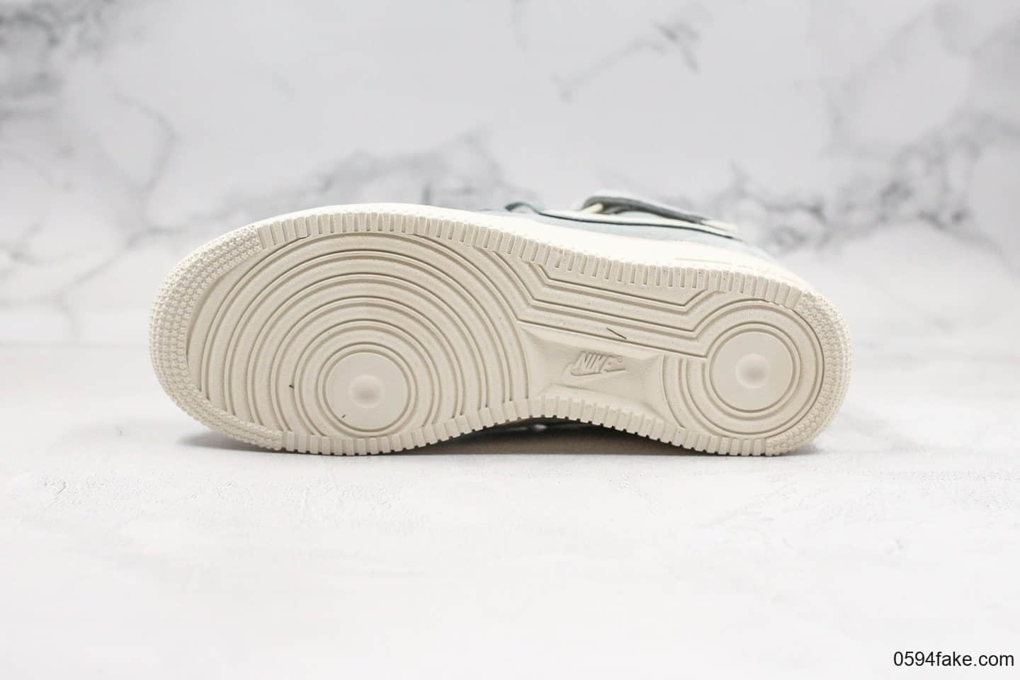 耐克Nike Air Force1 MID 1'07纯原版本中帮空军一号3M反光浅蓝麂皮灰配色内置全掌Sole气垫原盒原标 货号：CL2885-006