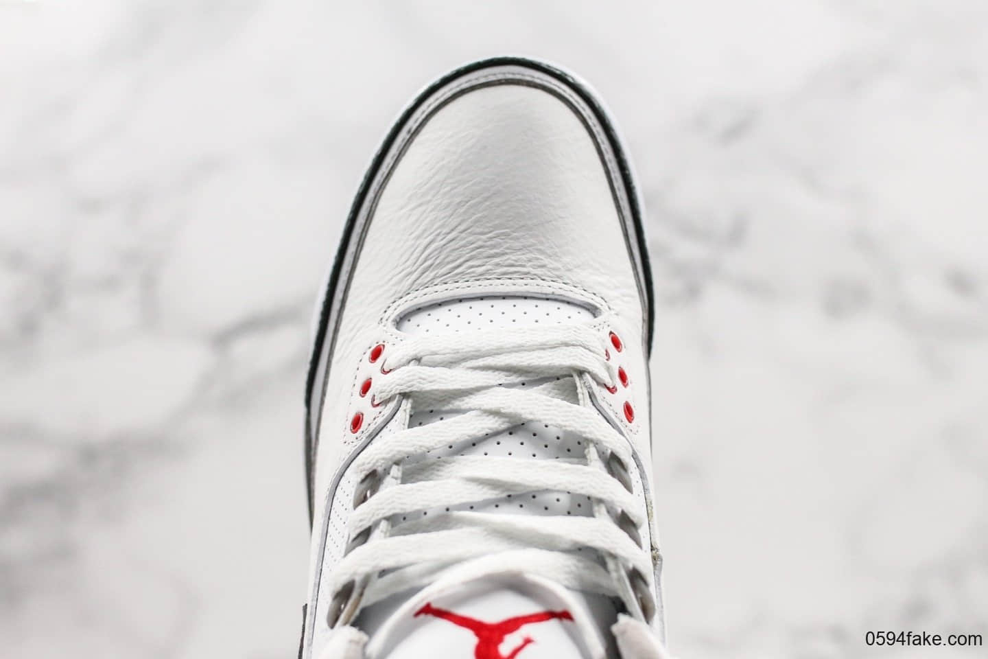 乔丹AIR JORDAN 3 Tinker NRG纯原版本手稿配色AJ3黑勾白水泥内置气垫完美鞋型正确卡色 货号:AQ3835-160