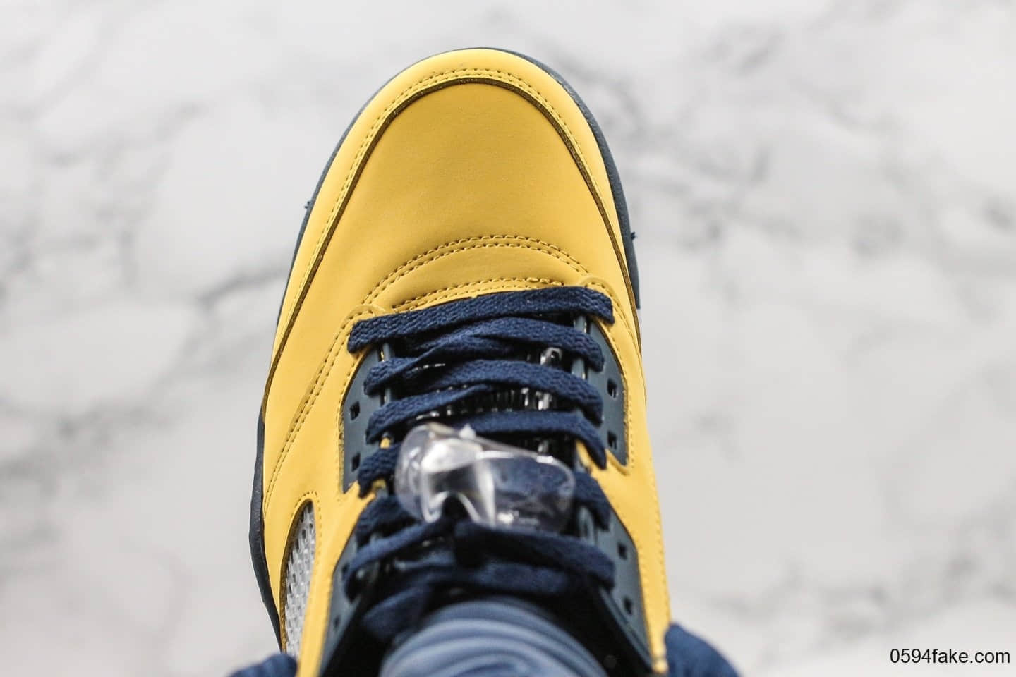 乔丹Air Jordan 5 Inspire纯原版本密歇根大学配色AJ5内置气垫原盒原标区别市面通货版本 货号:CQ9541-704