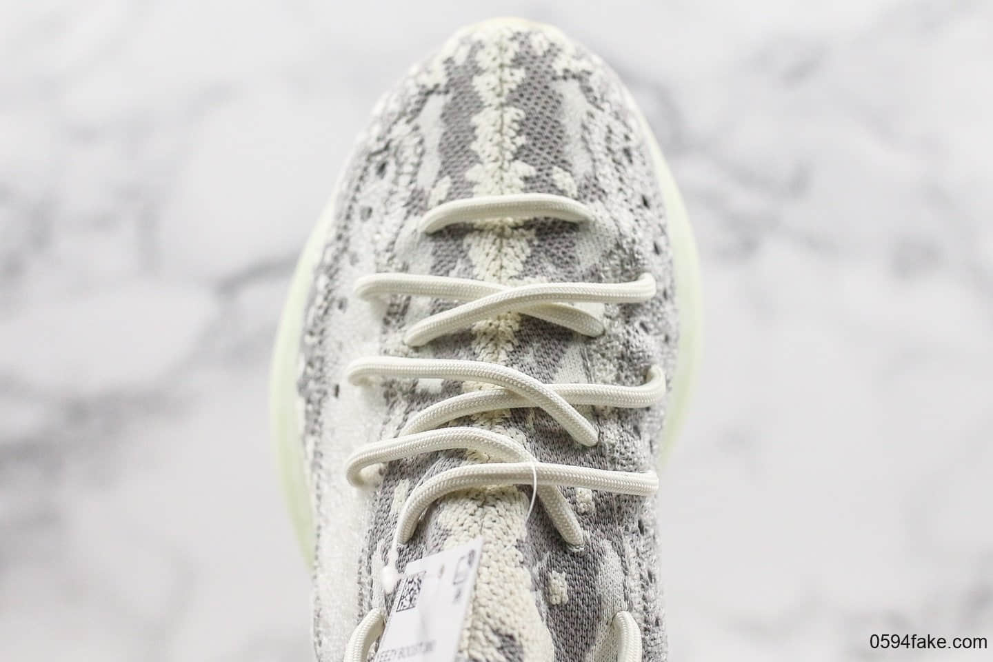 阿迪达斯Adidas Yeezy Boost 380 V3 Alien纯原版本侃爷联名限定椰子380V3限定雪花斑点全掌真Boost缓震中底原盒原标 货号:FV3260